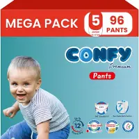 Confy Premium Luierbroekjes Maat 5 Junior 11-18kg 24 Stuks