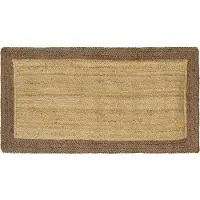 vidaXL Vloerkleden Grijs 60 x 110 cm Jute