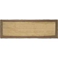 vidaXL Vloerkleden Grijs 80 x 200 cm Jute