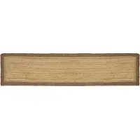 vidaXL Vloerkleden Grijs 60 x 300 cm Jute