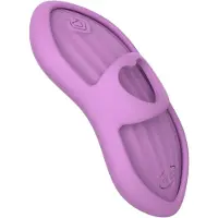 Intoyou IY - Laia - Verwarmde Vingervibrator - Met App Control - Lila