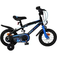 Volare Super GT kinderfiets - voor jongens - 12 inch - blauw - met twee handremmen