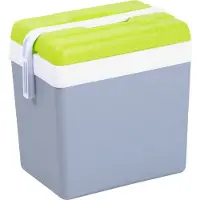 Huismerk koelbox 24 liter - Groen / Grijs