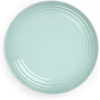 PlasticForte Rond bord/camping bord - D22 cm - mintgroen - kunststof