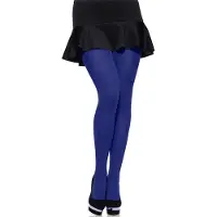 Merry Style MS-GB-162 Dames Panty - 60 DEN -Plus Size - Grote maat - Polyamide - Kobalt - XXXL
