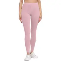 Bellivalini BLV-BLV50-147-LE Dames Leggings - Sport - Vrijetijdsbroek - Lang - Viscose - Sporbroek - Yogabroek - Poederroze - XS