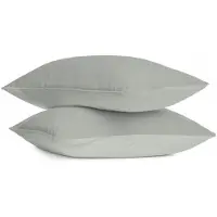 Byrklund Kussensloop Wash & Rest - 2x 60x70 - Groen - 100% Polyester