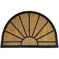 Perfect Home Halfronde kokosmat 45x75 cm - Diverse patronen