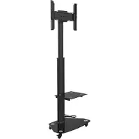 XTRARM TV standaard Proton 300 incl Stroom & USB power - Zwart