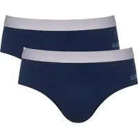 Sloggi men GO ABC 2.0 Brief 2P Heren Onderbroek - NAVY - Maat XXL