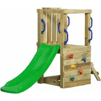 Swing King SwingKing speeltoestel Irma + glijbaan appelgroen 66x190x125cm