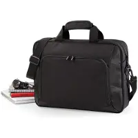 Quadra Luxe werktas/laptoptas zwart 41 x 30 cm - Laptop documenten