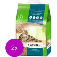 Cat's Best Sensitive - Kattenbakvulling - 2 x 20 l