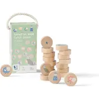 BS Toys – Schaap vs. Wolf – Actief Tikkerspel – Houten vangspel – Vanaf 3 jaar