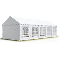 TOOLPORT Partytent 3x10 m, PVC 700, wit