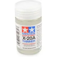 Tamiya Hobbyverf Acrylverf - X-20A Thinner for Acryl - 46ml Verdunner - 46 ml