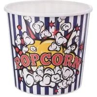 Orion - Popcorn Kom - 3.4L - Verschillende Patronen - Herbruikbaar