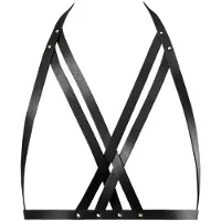 Bijoux indiscrets Maze Halter BH Harnas - Zwart