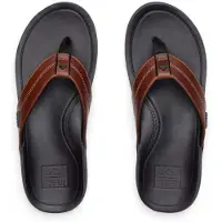Reef Leather Offshore Slippers bruin Leer - Maat 45