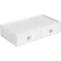 IDesign Bureau organizer wit 2 lades - Wit - Stapelbaar