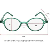 SILAC - Green mat - Leesbrillen vrouwen en mannen - 7605 - Sterkte +2.00