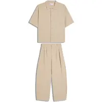Bershka Joggingpak beige