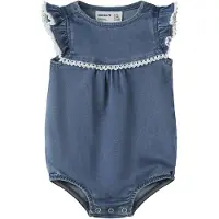 Name it - NBFMOLLY DNM ROMPER 4377-TO J - Baby - Bodies