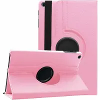 Ntech Hoesje Geschikt Voor Samsung Galaxy Tab A 10.1 hoes Licht Roze - Galaxy Tab A 2019 hoes draaibare cover Hoesje voor de Hoesje Geschikt Voor Samsung Galaxy Tablet A 10.1