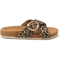 Lazamani Slippers Dames Beige Textiel Maat 39