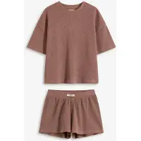 Bonprix Loungewear shorty huispak van wafeljersey maat 44/46 (L)