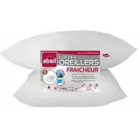 Abeil Pillow Abeil White 60 x 60 cm (2 Units)