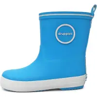 Druppies Regenlaarzen Kinderen - Blauwe Rubber Laarzen - Meisjes - Jongens - Fashion Boot - Maat 27