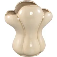 Ptmd - Vaas Mellie - Beige - 26x18x29cm