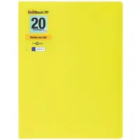 Pagna 21012-17, Project folder, A4, Polypropyleen (PP), Limoen, 20 vakken, 1 stuk(s)