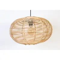 Design Handmade lamp Naturel Rotan Hanglamp Rimboe woonkamer Slaapkamer Ø 40 cm