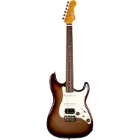 JET Guitars JS-40 Metallic Burst elektrische gitaar met gigbag