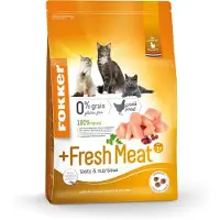 Fokker +Fresh Meat kattenvoer 2,5 kg