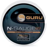 Guru N-Gauge Pro - 1.0lb - 0.08mm - Transparant