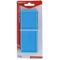 Gerimport Bordenwisser - rood - 13 x 5 cm - krijtbord wisser/bordveger