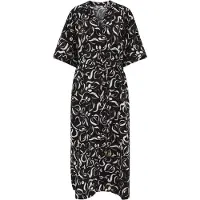 We fashion Jurk zwart / wit