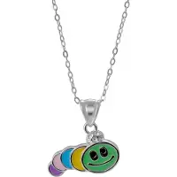 Orphelia ZH-7453 - Ketting + Hanger Rups - Zilver 925 - 42 cm