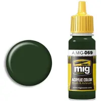 Ammo Mig AMMO by Mig Jimenez Hobbyverf Acrylverf - MIG 0069 Blue Green - Acryl Verf flesje - 17 ml