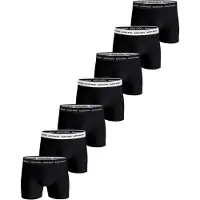 Björn Borg Cotton Stretch Boxer 7-pack Zwart | Maat: XS