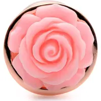 XR Brands Butt Plug - Klein pink