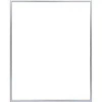 Homedecoration Kampen– Fotolijst – Fotomaat – 49x82 cm– Aluminium – Zilver hoogglans