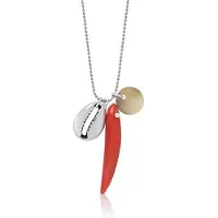 Scmyk Vodka & Caviar - Kogel ketting met bedels - 48 cm goudkleurig