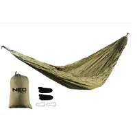Neo Sterke Kampeer Hamak 200kg - Groen, Lichtgewicht & Draagbaar