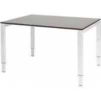 Schaffenburg Verstelbaar Bureau - Domino 120x90 logan - wit frame