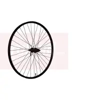 Ryde Shimano achterwiel rival 21-584 zwart disc qr 10v