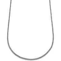Lucleon Essentials | 3 mm Zilverkleurige Ketting met Bolletjes Schakels